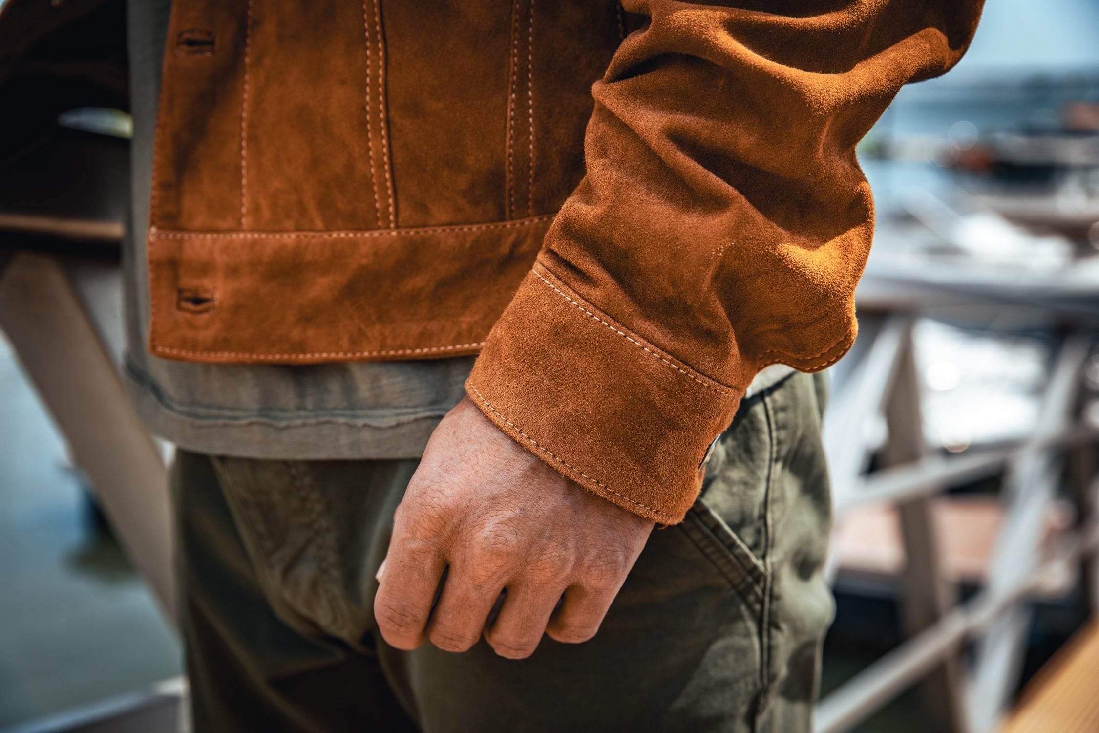 Vestes suédines homme