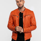 Gafino - Blouson cuir homme