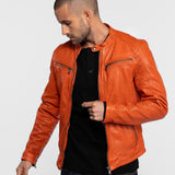 Gafino - Blouson cuir homme