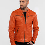 Gafino - Blouson cuir homme