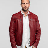 Gafino - Blouson cuir homme