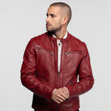 Gafino - Blouson cuir homme
