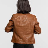 Janila - Blouson cuir femme