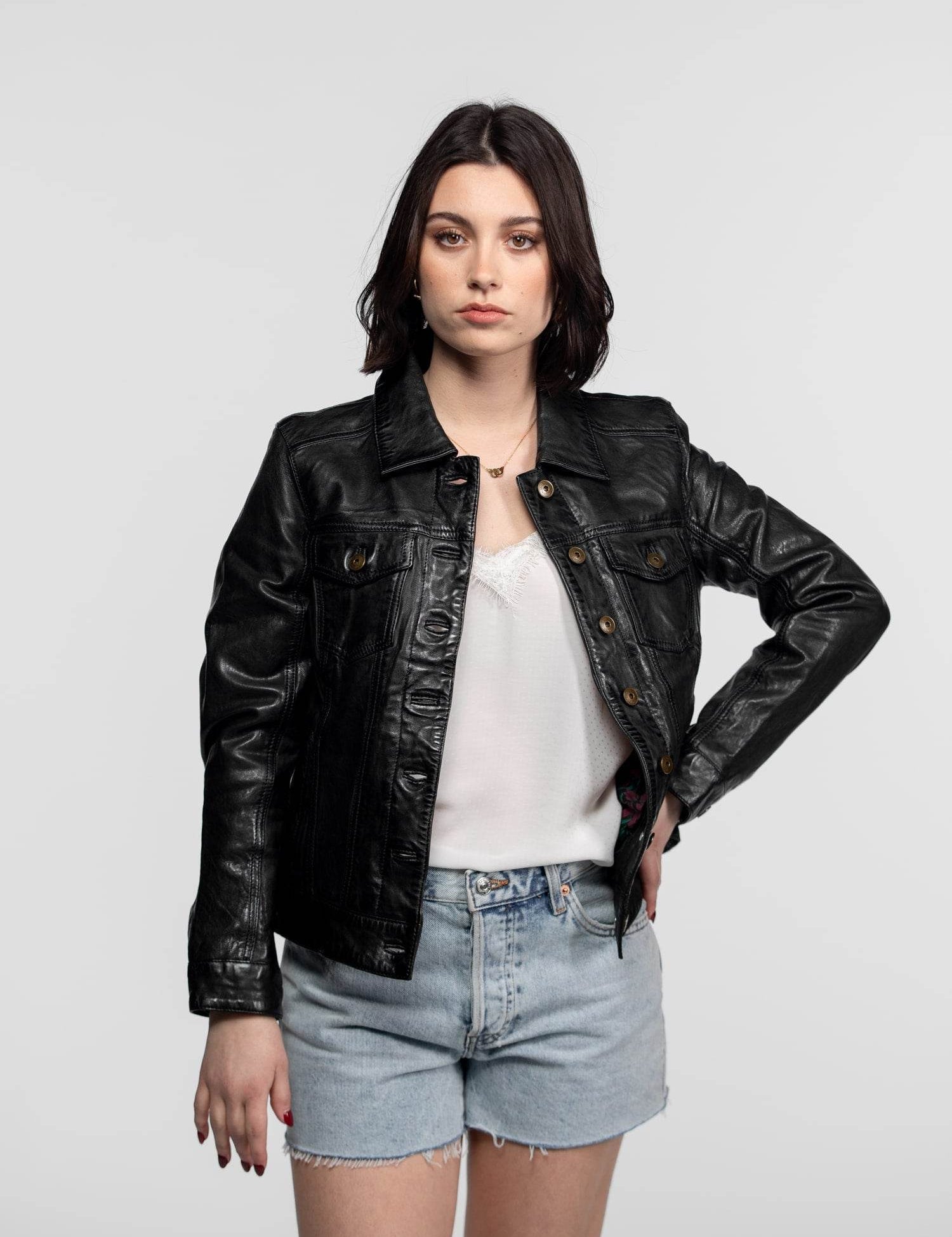 Janila - Women's leather jacket