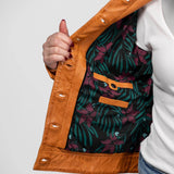 Janila - Blouson cuir femme