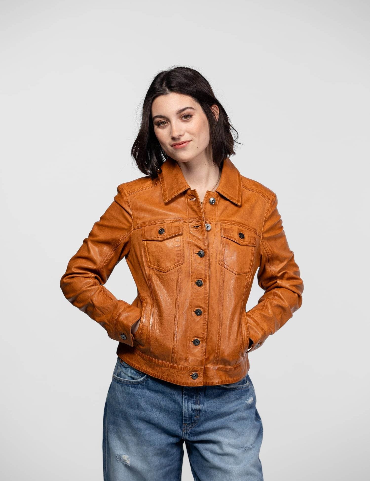 Janila - Women's leather jacket