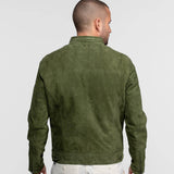 Delf - Veste en daim homme