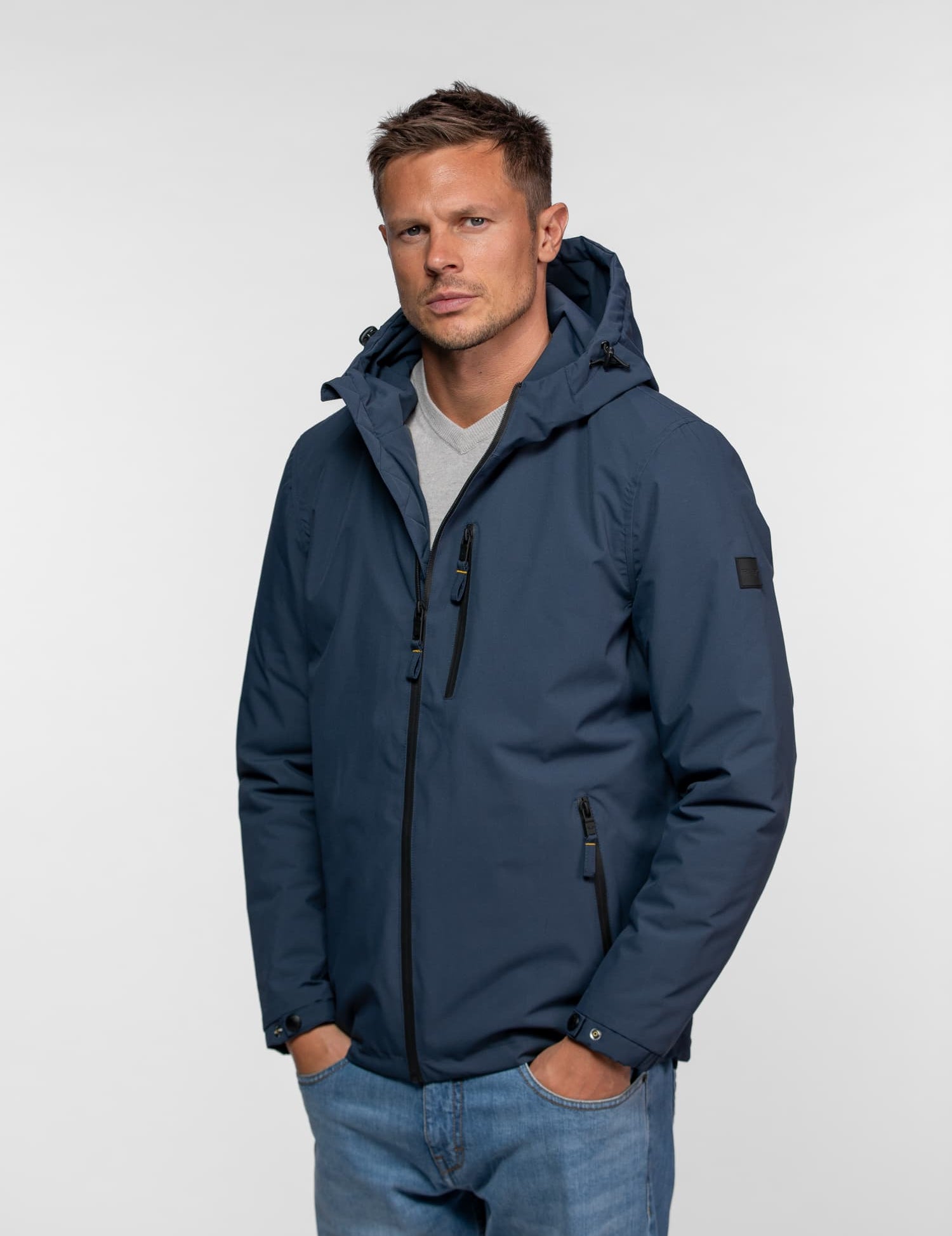Lurayini - Short water-repellent parka