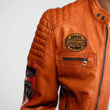 Gasly - Blouson cuir motard