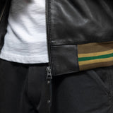 Triade - Bomber sukajan cuir