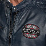 Spencer - Blouson cuir racing