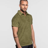 Brody - Polo eponge homme