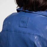 Anthea - Women's leather biker jacket