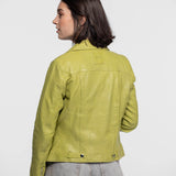 Anthea - Women's leather biker jacket