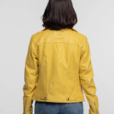 Anthea - Women's leather biker jacket