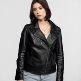 Haven - Women's leather biker jacket