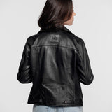 Haven - Women's leather biker jacket