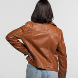 Haven - Women's leather biker jacket