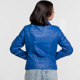 Haven - Women's leather biker jacket