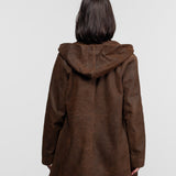 Mohave - Women's hooded leather jacket