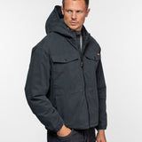 Frey - Parka courte capuche