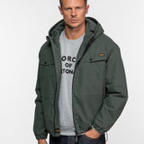Frey - Parka courte capuche