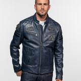 Nieto - Blouson cuir motard