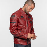 Nieto - Blouson cuir motard