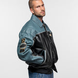 Langdon - Teddy cuir vintage