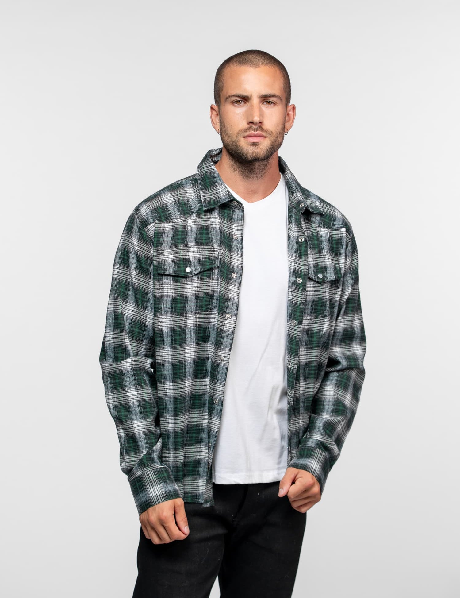 Burns - Chemise flanelle homme