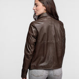 Lisa - Veste cuir femme