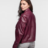 Lisa - Veste cuir femme