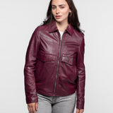 Lisa - Veste cuir femme