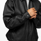 Dekalb - Veste en cuir oversize
