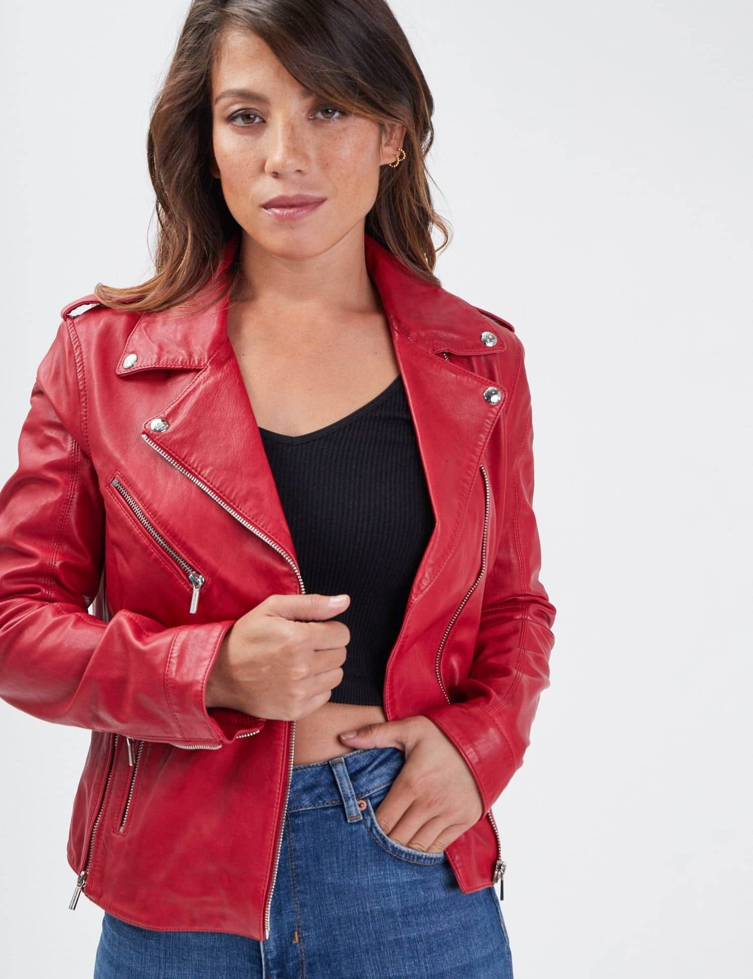 Paloma - Perfecto cuir femme - Accueil