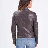 Panila - Blouson cuir femme - Accueil