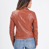 Panila - Blouson cuir femme - Accueil