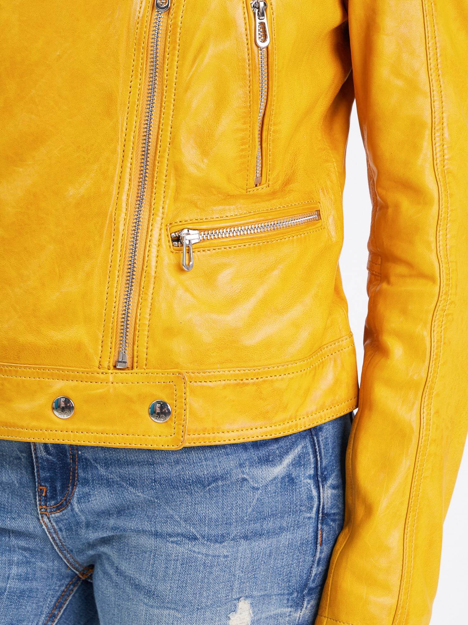 Panila - Blouson cuir femme - Accueil