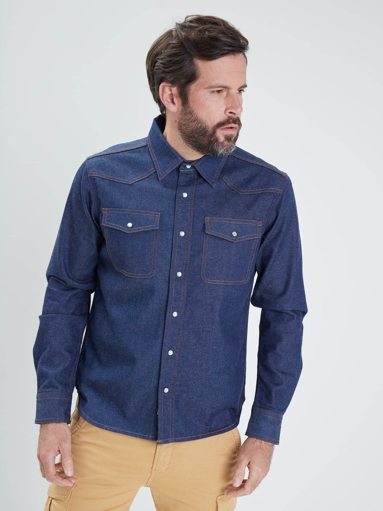 Patroller - Chemise textile homme - Accueil