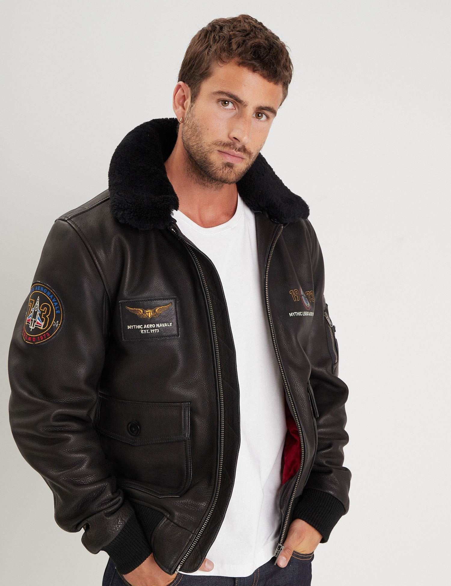 Phantom - Blouson cuir homme - Accueil