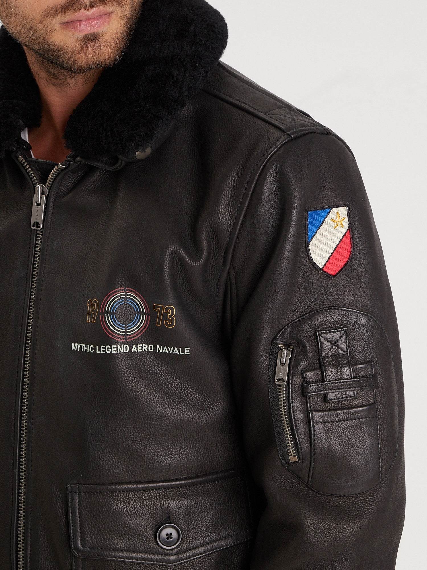 Phantom - Blouson cuir homme - Accueil