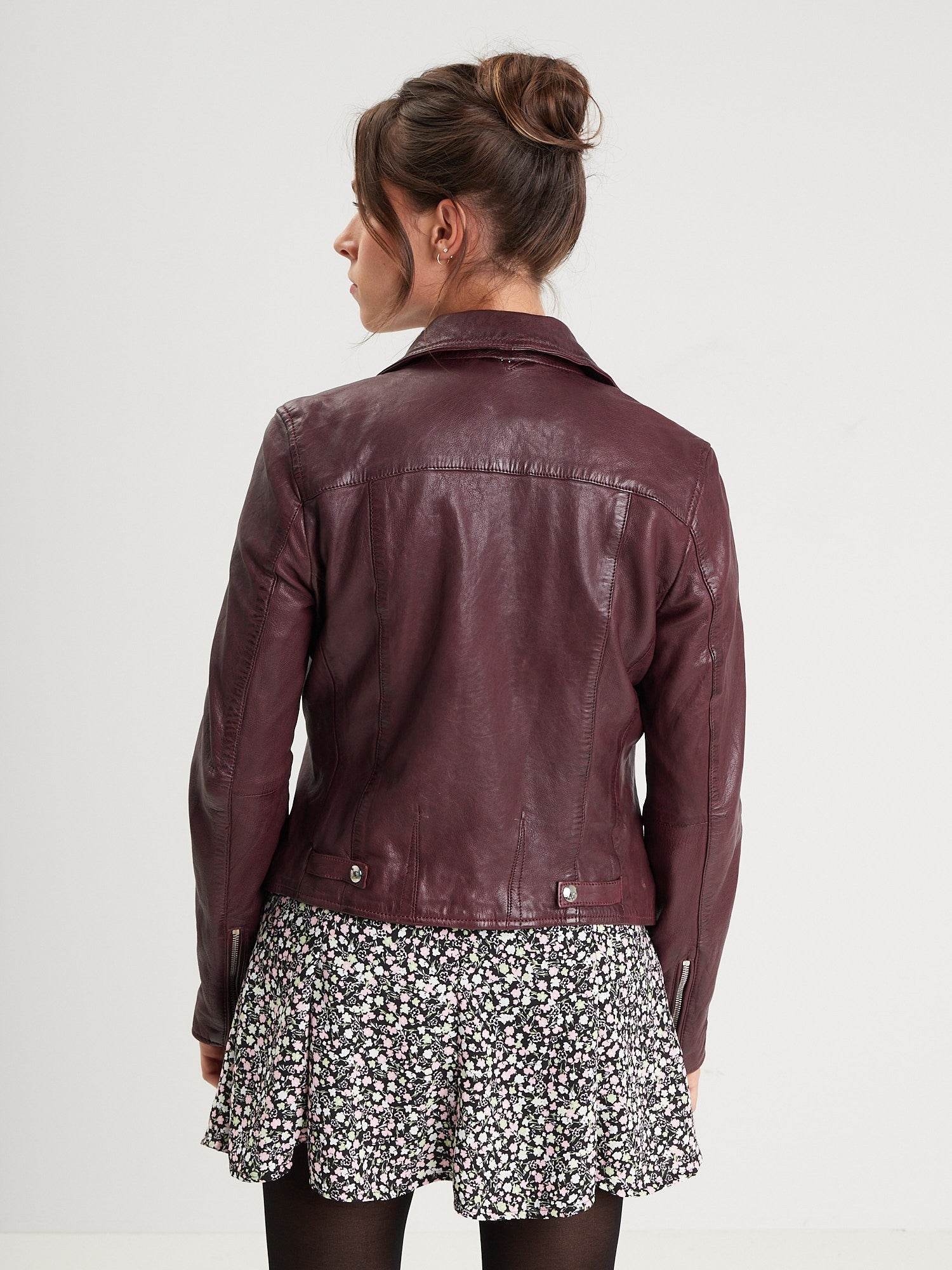 Olympe - Perfecto cuir femme - Femme