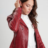Olympe - Perfecto cuir femme - Femme