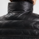 Kildine - Doudoune cuir femme - Accueil