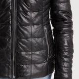 Helena fur - Doudoune cuir femme - Femme