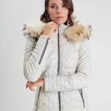 Helena fur - Doudoune cuir femme - Femme