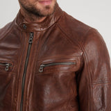 Bishop - Blouson cuir homme - Homme