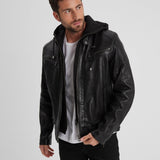 Bishop - Blouson cuir homme - Homme