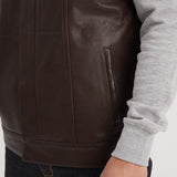 Hot road - Gilet cuir homme - Homme