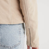 Bonita suede - Blouson rétro cuir femme - Femme
